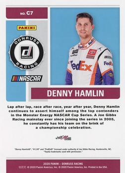 2020 Donruss - Contenders Ticket Holographic #C7 Denny Hamlin Back