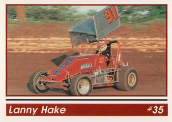 1993 Art's Collectibles Silver Spring Speedway Super Sportsman Series I #35 Lanny Hake Front