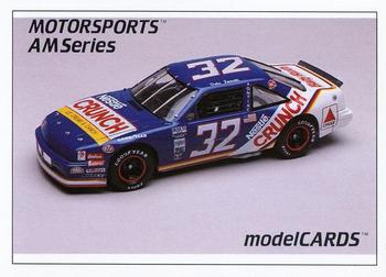 1992 Motorsports Modelcards Blue Ridge Decals #10 B Dale Jarrett Front
