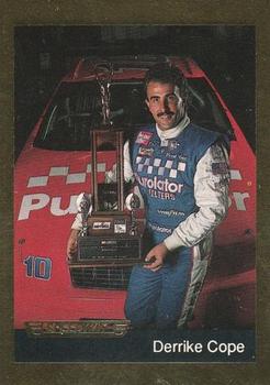 1991 Speedway Price Guide #NNO Derrike Cope Front