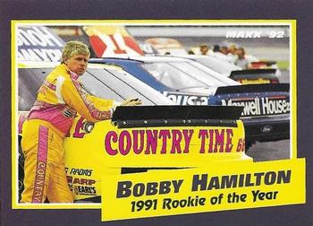 1992 Maxx Bobby Hamilton #5 Bobby Hamilton Front