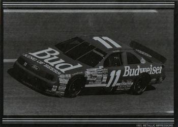 1993 Metallic Impressions Budweiser Racing #NNO Bill Elliott Front