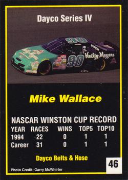 1995 Dayco #46 Mike Wallace Back
