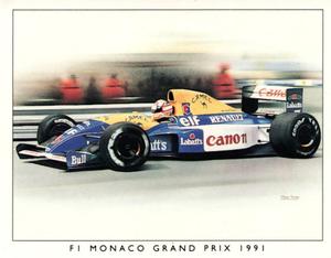 1994 Golden Era Mansell #2 Monaco Grand Prix - Monte Carlo 1991 Front