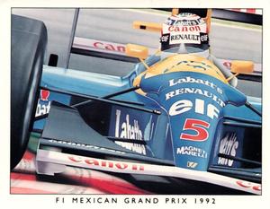 1994 Golden Era Mansell #3 Mexican Grand Prix - Mexico City 1992 Front