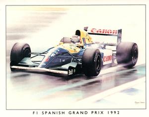 1994 Golden Era Mansell #4 Spanish Grand Prix - Catalunya 1992 Front