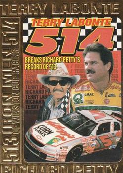 1996 SSCA 23KT Gold #NNO Terry Labonte / Richard Petty Front