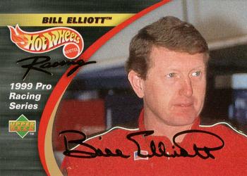 1999 Hot Wheels Pro Racing Upper Deck #BE14 Bill Elliott Front