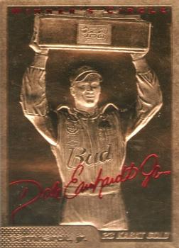 2001 23KT Gold Collectibles Dale Earnhardt Jr. #NNO Dale Earnhardt Jr. Front