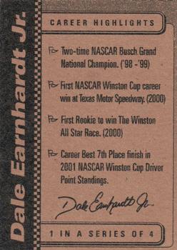 2003 Ritz #1 Dale Earnhardt Jr. Back