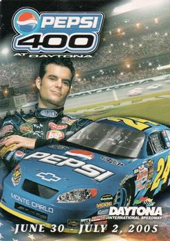 2005 Pepsi 400 #NNO Jeff Gordon Front