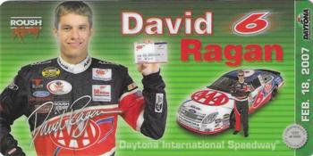 2007 AAA #2 David Ragan Front