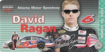2007 AAA #5 David Ragan Front