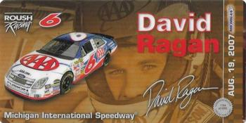 2007 AAA #25 David Ragan Front