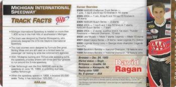 2007 AAA #25 David Ragan Back