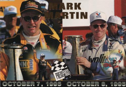 1995 Press Pass - Mark Martin Weekend Sweep #NNO Mark Martin Front