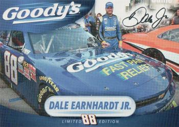 2016 Goody's Dale Jr. Photo Finish - Silver Signature #1 Dale Earnhardt Jr. Front
