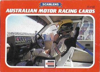 1986 Scanlens Australian Motor Racing #15 Allan Grice Front