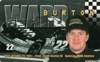 1998 Milton Bradley NASCAR Champions #NNO Ward Burton Front
