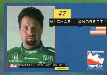 2003 IRL Season Fan Guide #NNO Michael Andretti Front