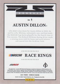 2021 Donruss - Silver #3 Austin Dillon Back