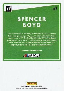 2021 Donruss - Silver #109 Spencer Boyd Back