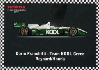 1998 Honda FedEx Championship Series #NNO Dario Franchitti Front