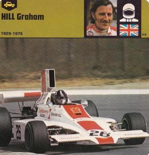 1978-80 Auto Rally Series 14 #13-067-14-03 Graham Hill Front