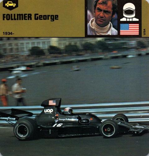 1978-80 Auto Rally Series 33 #13-067-33-03 George Follmer Front