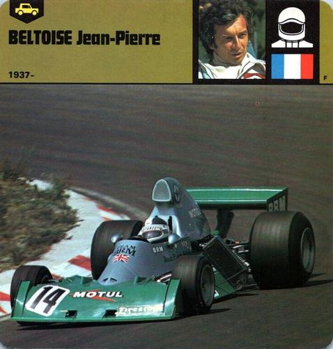 1978-80 Auto Rally Series 33 #13-067-33-17 Jean-Pierre Beltoise Front
