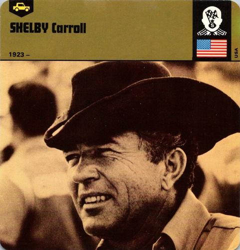 1978-80 Auto Rally Series 42 #13-067-42-06 Carroll Shelby Front