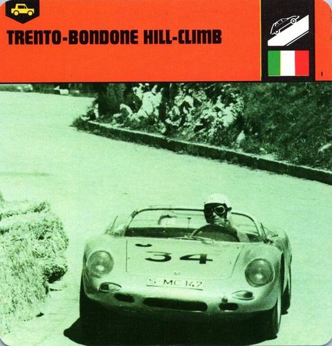 1978-80 Auto Rally Series 43 #13-067-43-19 Trento-Bondone Hill-Climb Front