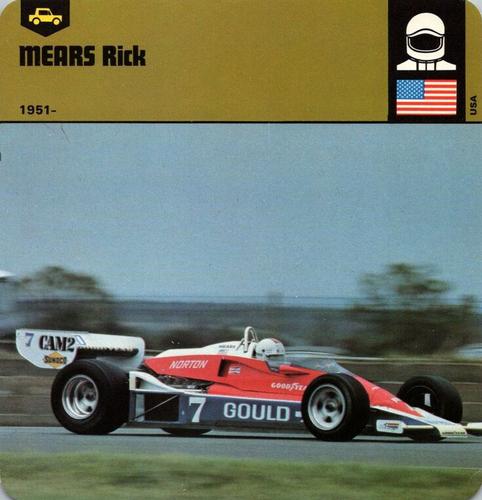 1978-80 Auto Rally Series 48 #13-067-48-01 Rick Mears Front