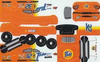 2002 Press Pass D3 Three Dimensional NASCAR Plastic Model Cards Series 1 #NNO Ricky Craven Front