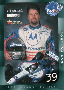 2001 Select Series #NNO Michael Andretti Front