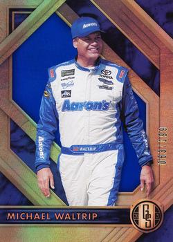 2021 Panini Chronicles - Gold Standard Blue #6 Michael Waltrip Front