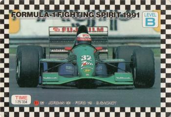 1991 Amada Formula-1 Fighting Spirit #31 Bertrand Gachot Front