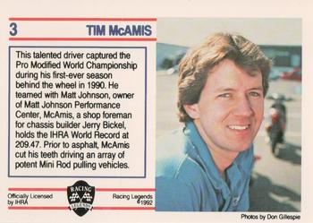 1991 Racing Legends IHRA #3 Tim McAmis Back