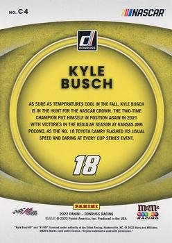2022 Donruss - Contenders Cracked Ice #C4 Kyle Busch Back