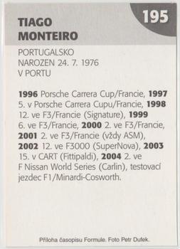 2005 Formule #195 Tiago Monteiro Back