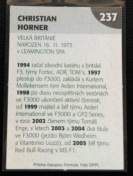 2006 Formule #237 Christian Horner Back