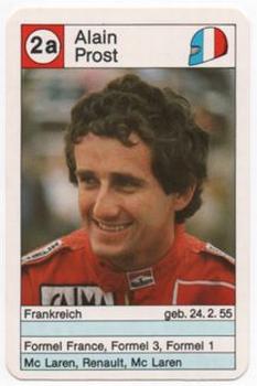 1985 Schmidt Spiele Rennfahrer No.6318326 #2a Alain Prost Front