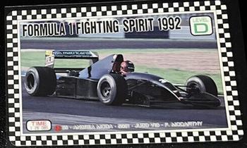 1992 Amada Formula 1 Fighting Spirit #32 Perry McCarthy Front