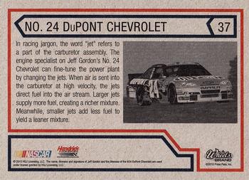 2011 Wheels Element #37 No. 24 DuPont Chevrolet Back