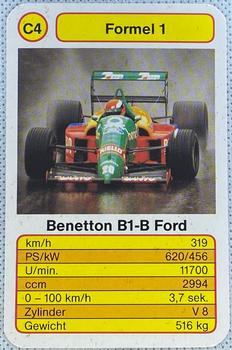 1990 Top Ass Formel 1 #C4 Benetton B1-B Ford Front
