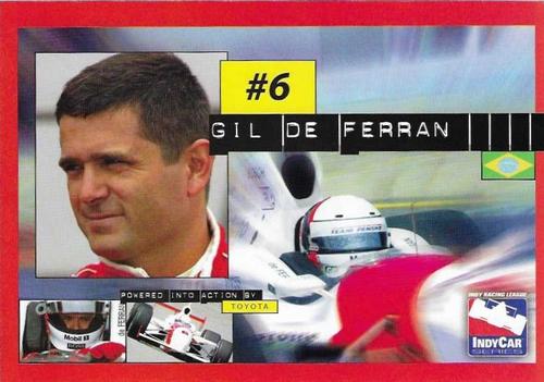 2003 IRL Season Fan Guide - Oversize #NNO Gil De Ferran Front
