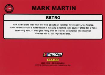 2023 Donruss #196 Mark Martin Back