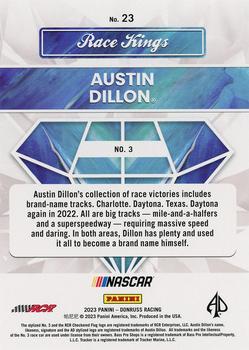 2023 Donruss - Carolina Blue #23 Austin Dillon Back