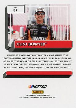 2023 Donruss - Red #87 Clint Bowyer Back