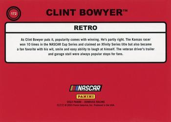 2023 Donruss - Red #172 Clint Bowyer Back